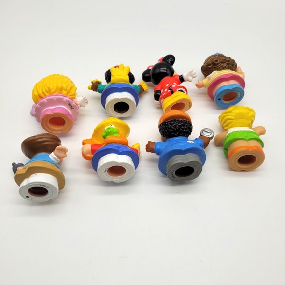 LOT OF 8 LITTLE PEOPLE Fisher Price Boys Girls Blonde Brunette Play Club Team - Picture 14 of 15